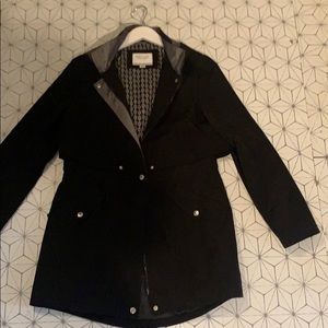 Nautical rain jacket